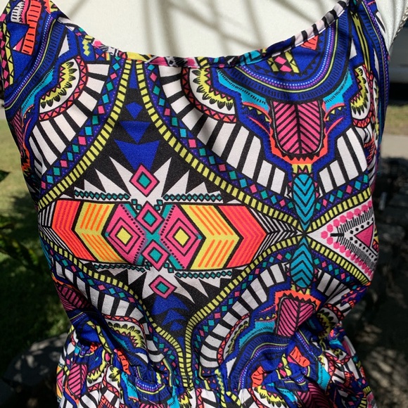 ✨💖💜 NWOT Super Fly Vibrant Aztec Maxi 💜💖✨ - Picture 4 of 8